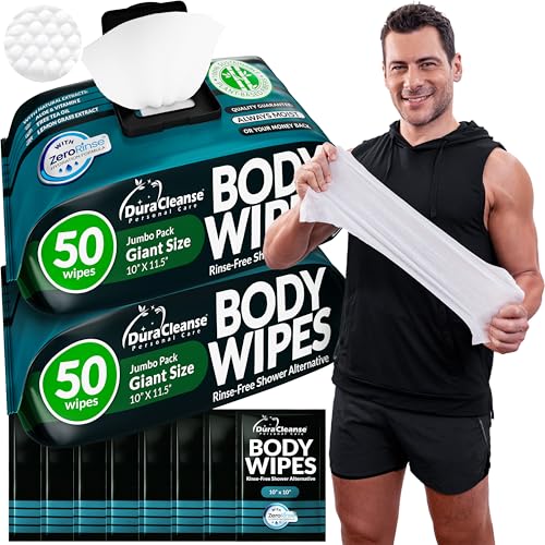 Duracleanse Body Wipes for Men