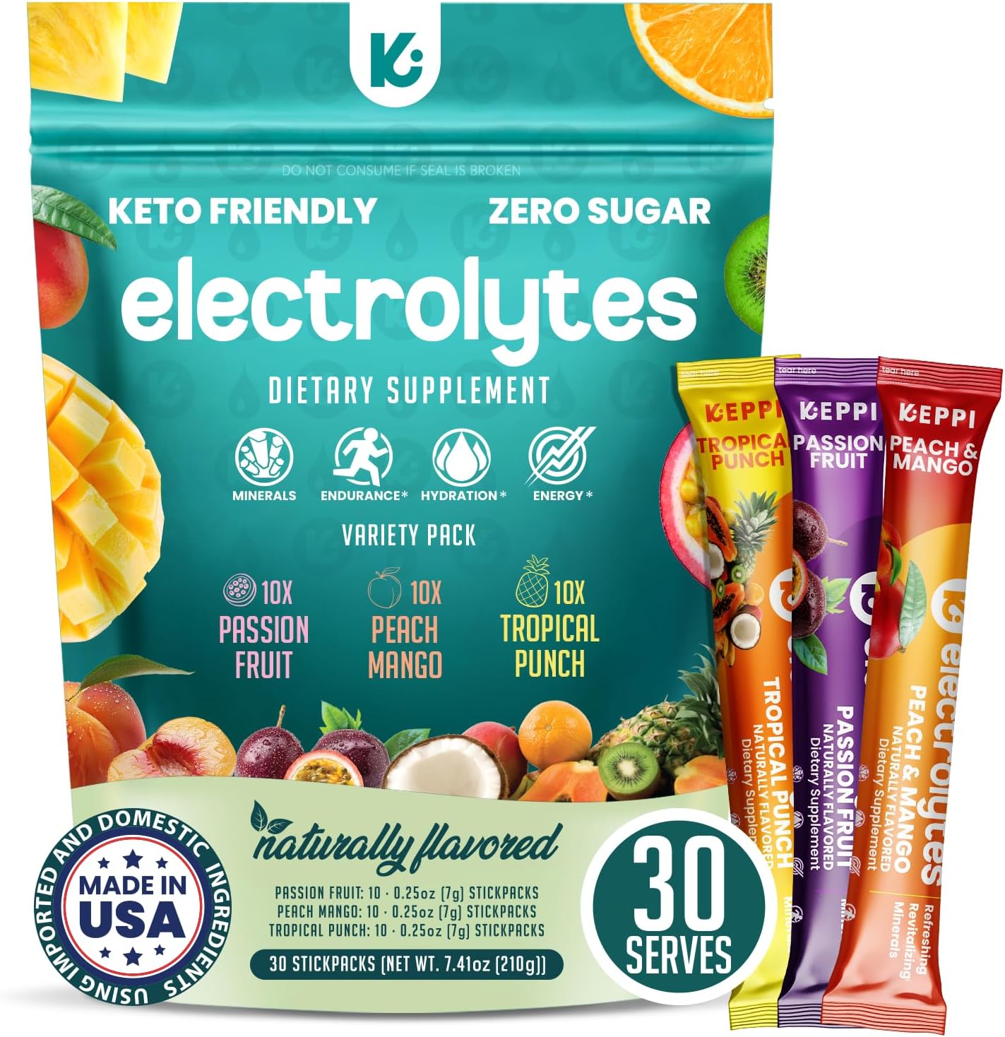 Keppi Electrolytes (Tropical)
