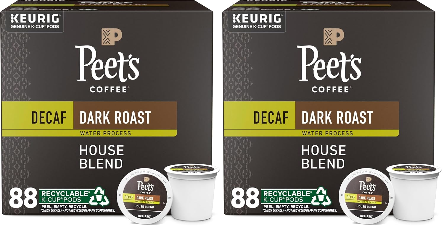 Peet's Decaf House Dark Roast (88 ct)