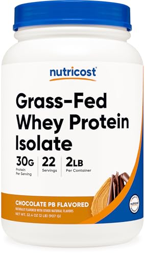 Nutricost Grass-Fed Whey Isolate (Choc PB)