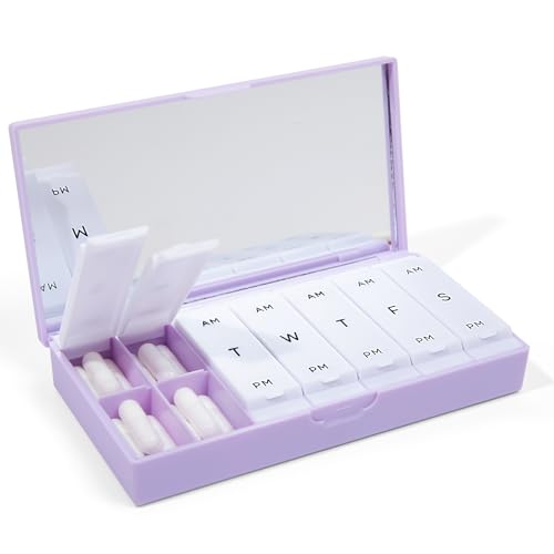 Designer Weekly Pill Box Organizer