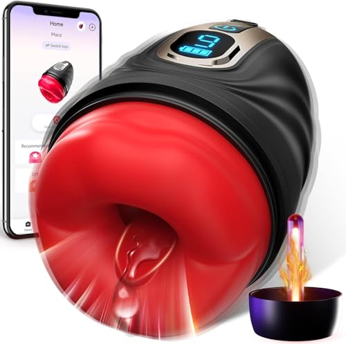 SYDOWARDAL Penis Trainer Male Vibrator 2IN1 APP Control