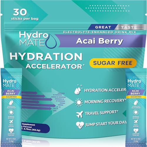 HydroMATE Acai Berry 30 Sticks