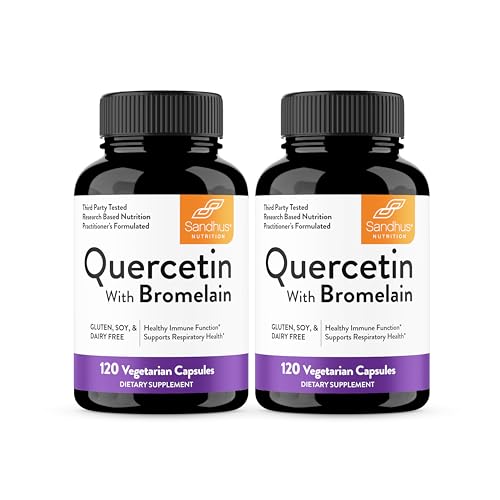 Sandhu's Quercetin with Bromelain