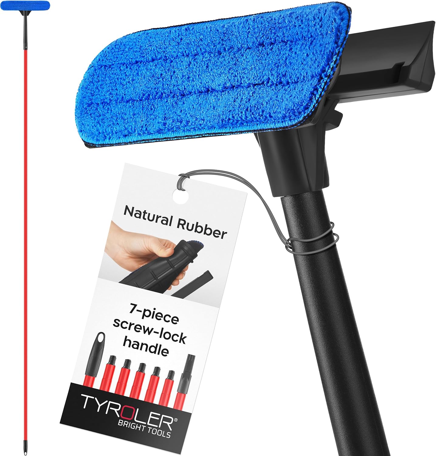Tyroler 12"-110" Extendable Window Squeegee Kit