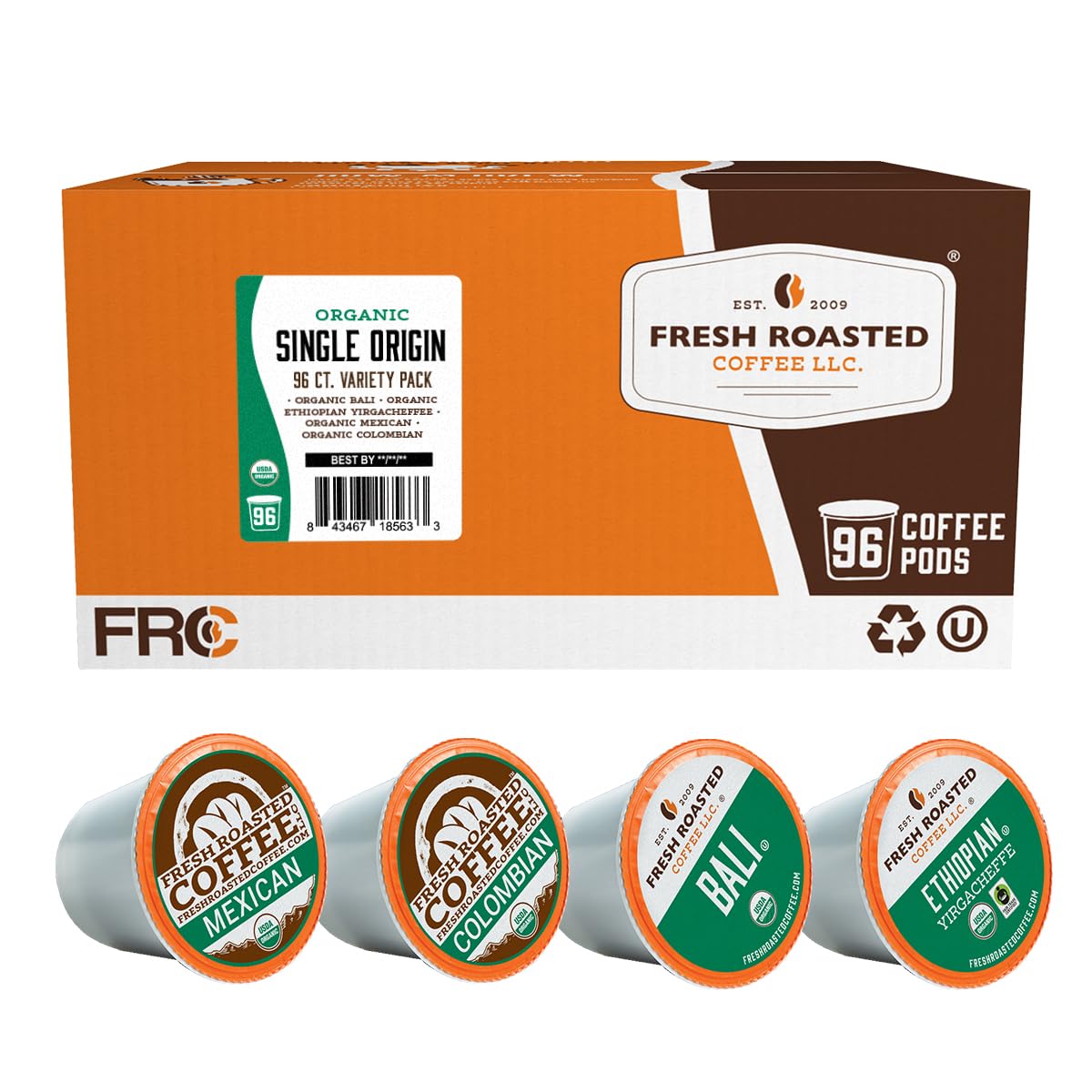 Fresh Roasted Coffee Organic Single-Origin