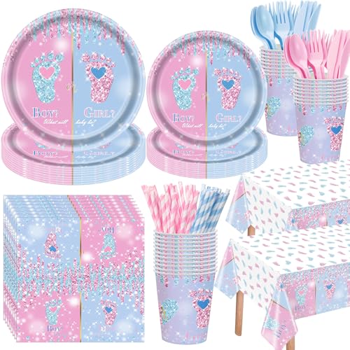 Funnymoom 452 Pcs Gender Reveal Set