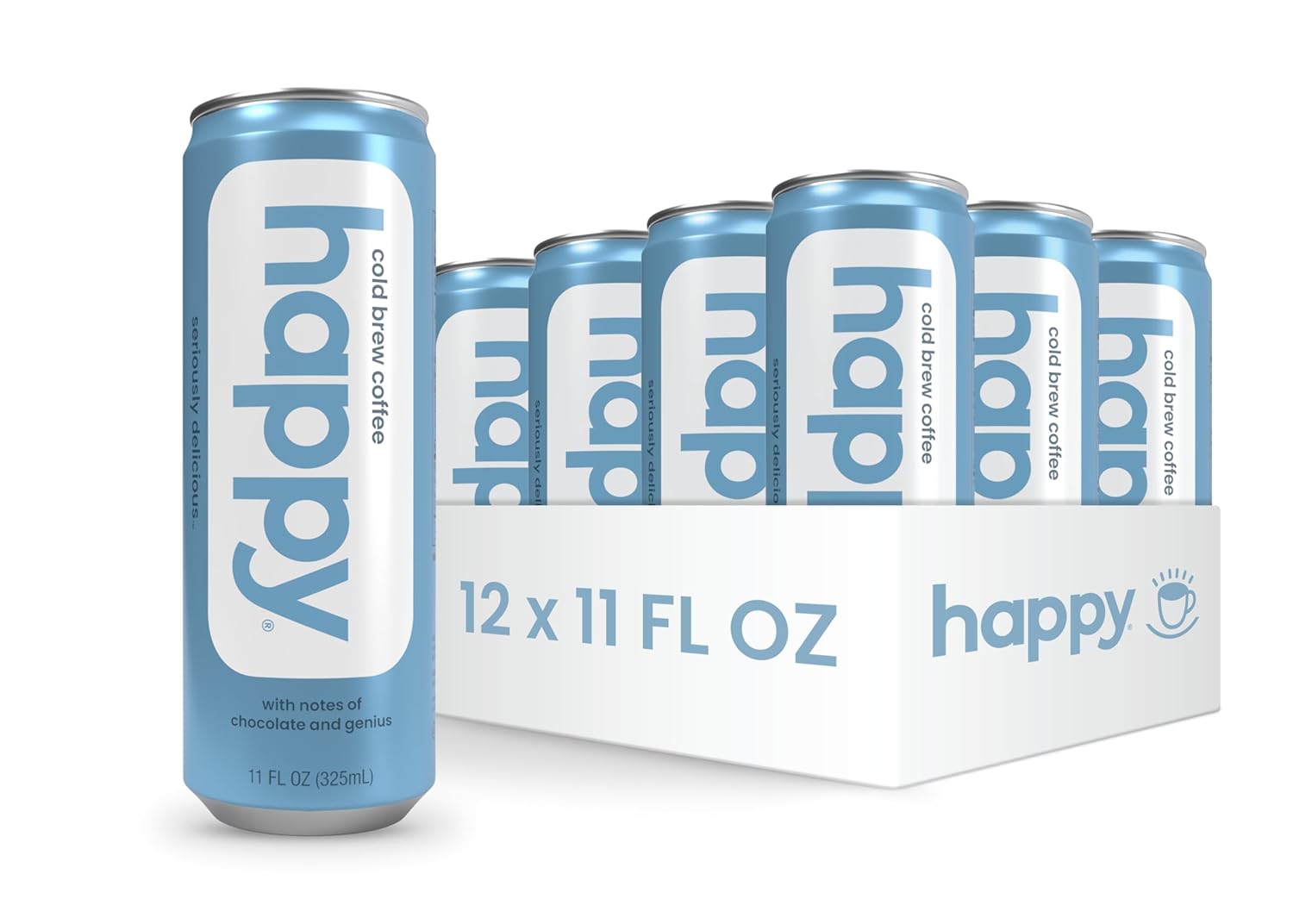 happy coffee cold brew (12-pack)