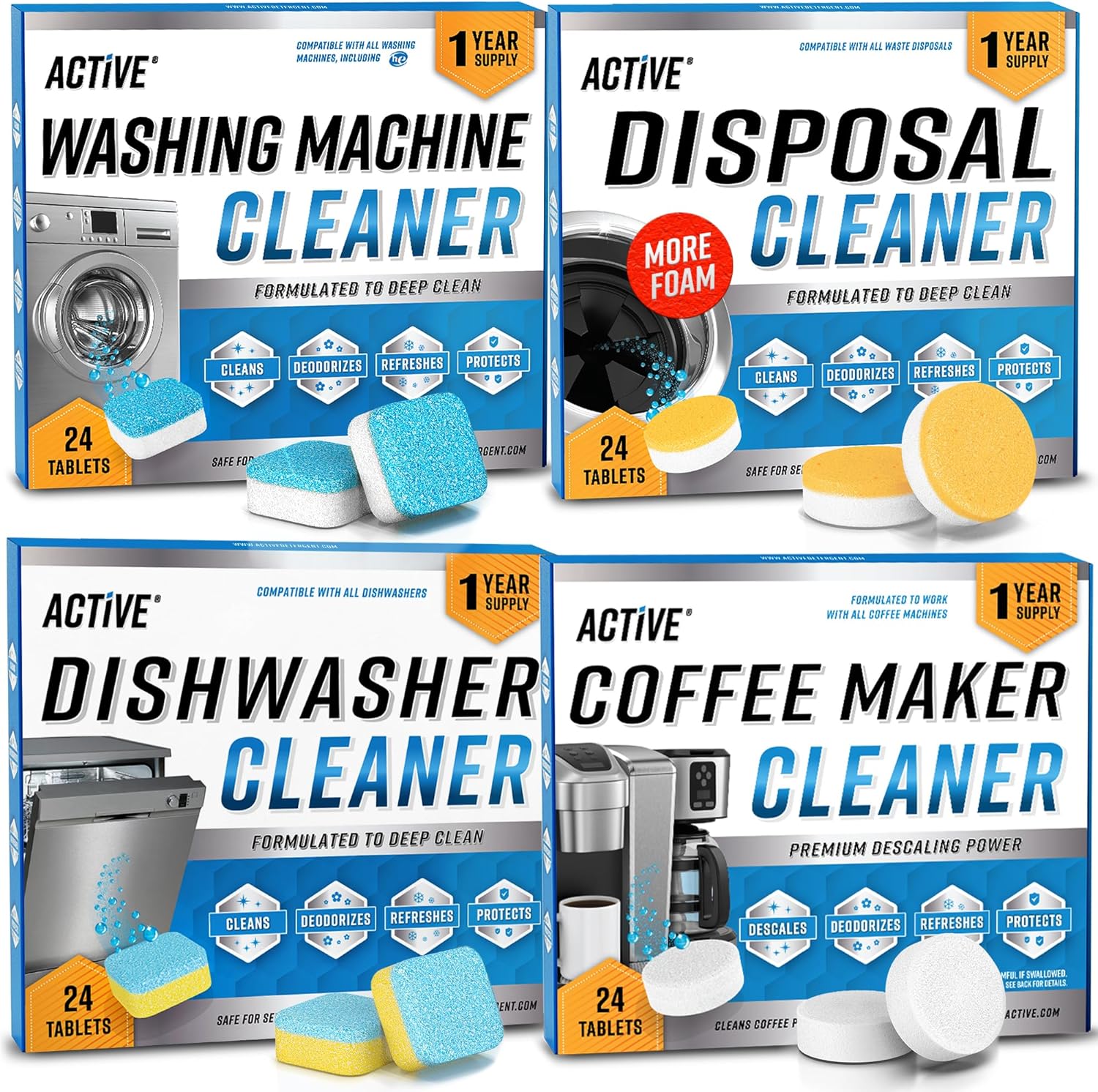 ACTIVE Appliance Cleaning Tablets