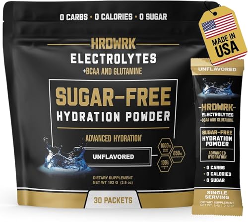 HRDWRK Electrolytes Powder Packets