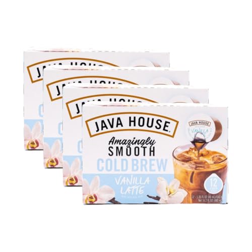 JAVA HOUSE French Vanilla Latte Cold Brew Pods