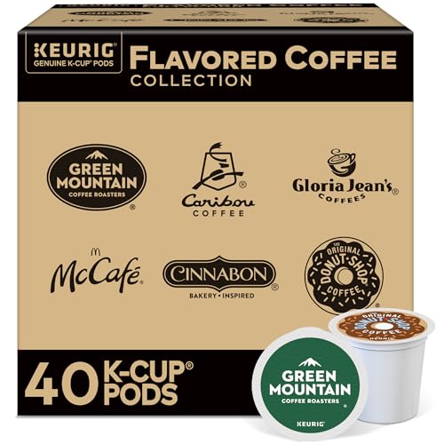 Keurig Flavored Coffee Variety Pack, Keurig Single Serve K-Cup Pods, 40ct