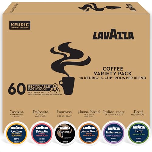 Lavazza Coffee Variety Pack, 60 Count