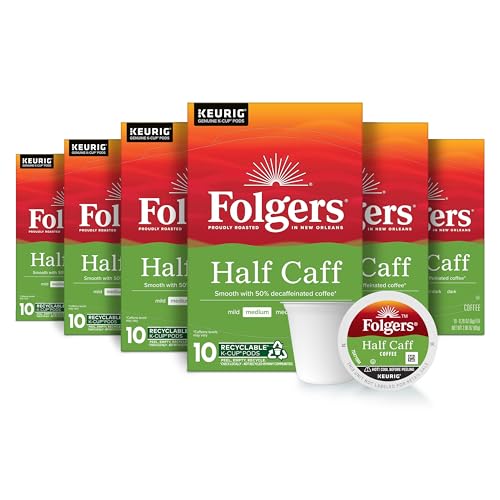 Folgers Half Caff Medium Roast