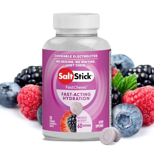 SaltStick Electrolyte FastChews (Mixed Berry)