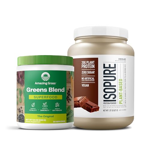 Amazing Grass Greens + Isopure