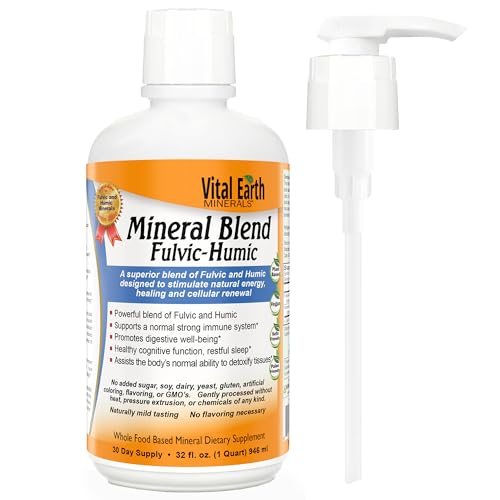 Vital Earth Minerals Fulvic Humic Blend (32 oz)