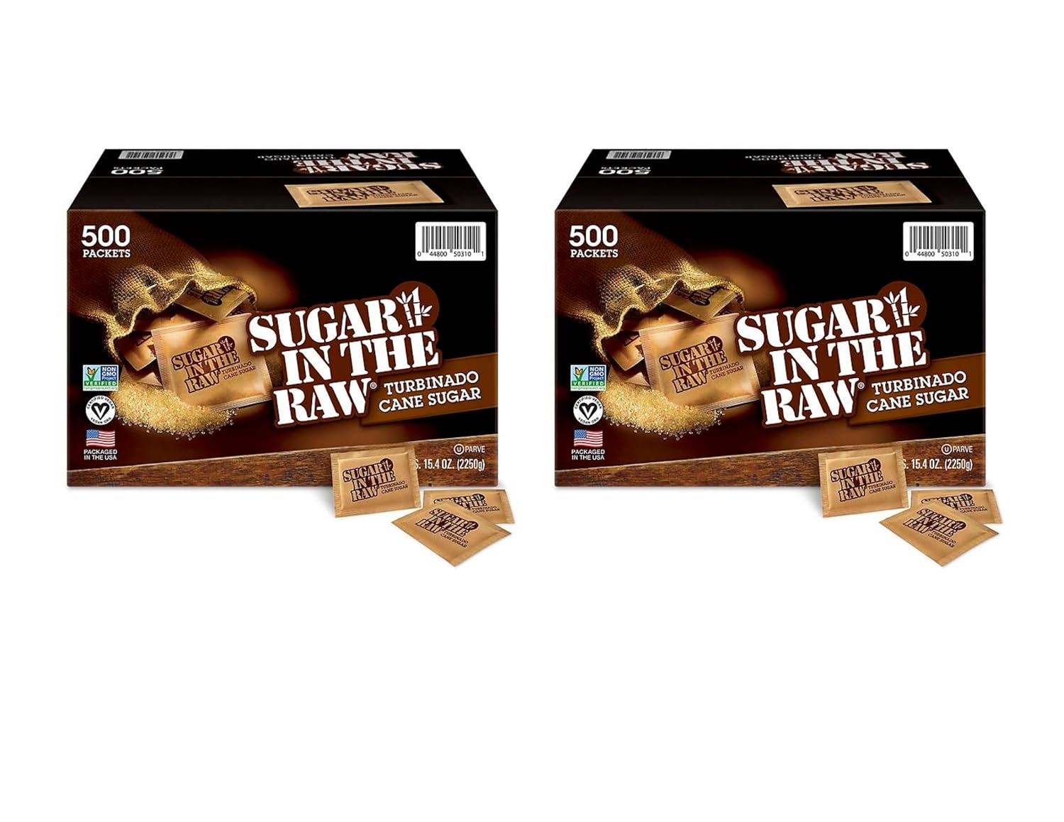 Brown Sugar InThe Raw Single Packets
