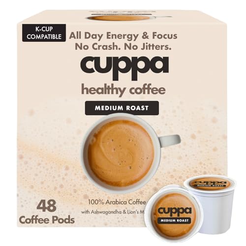 Cuppa Healthy Mushroom Coffee (48 Servings)