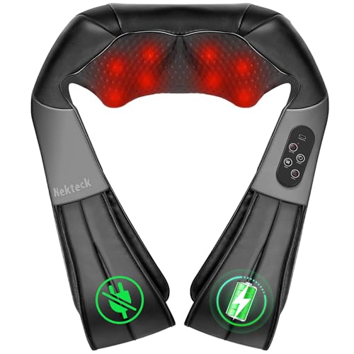Nekteck Cordless Shiatsu Massager