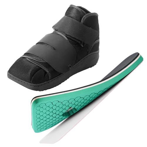 Closed Post Op Shoe, Post Op Shoes, Fracture Medical Walking Shoes for Male and Female-Post Surgery or Operation Foot Support, Broken Foot or Toe, with PegAssist Insole (XL, 1 PC)
