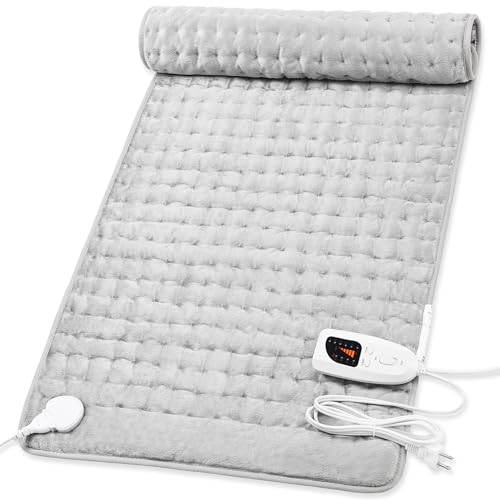 Deepsoon 40x20 Heating Pad (Light Gray)