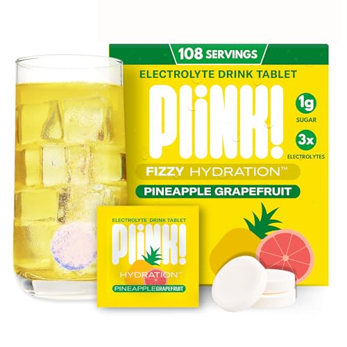 Plink! Fizzy Electrolyte Tablets