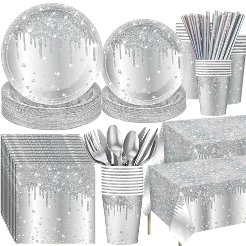 Funnymoom 452 Pcs Silver Set