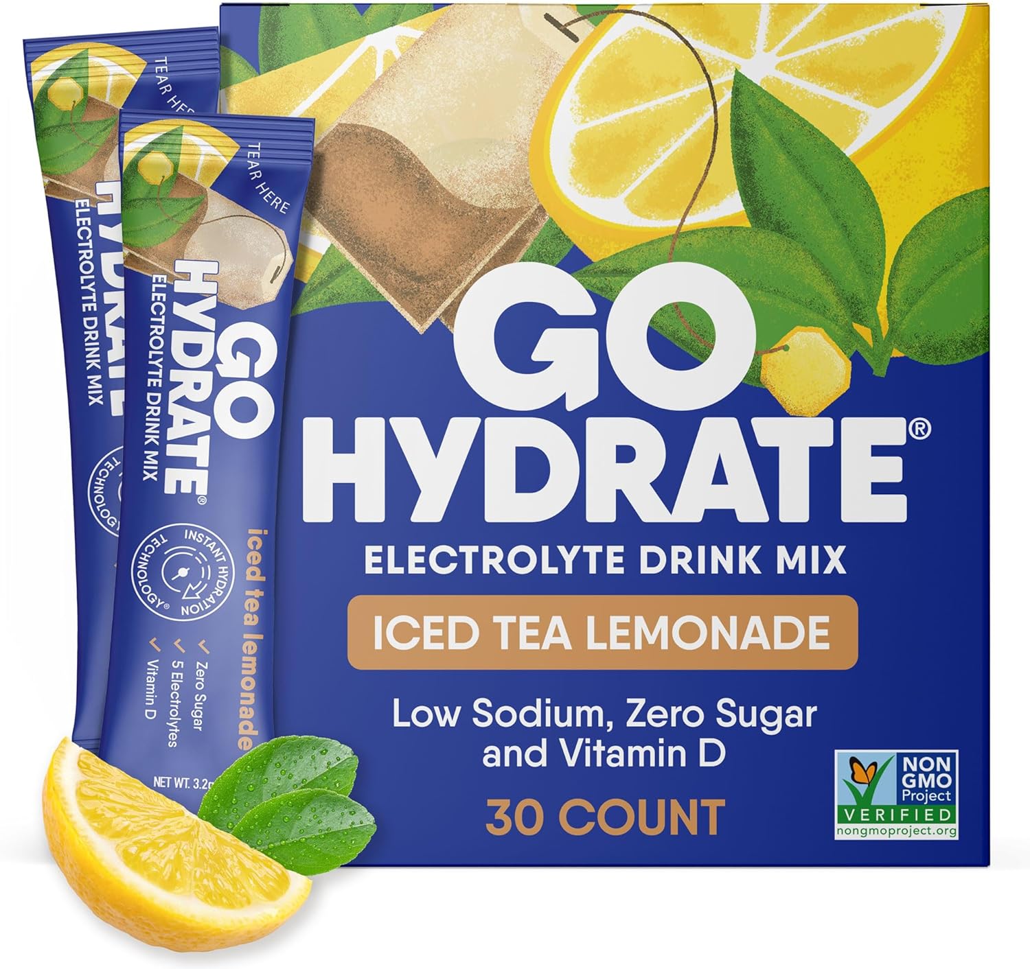 GoHydrate Iced Tea Lemonade (Caffeine)