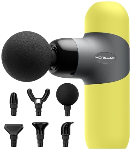 Morelax Mini Massage Gun (Yellow)