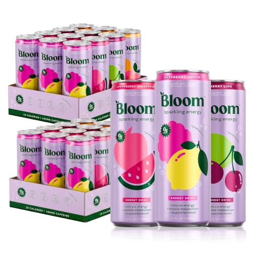 Bloom Nutrition Sparkling Energy Drink - Variety Pack