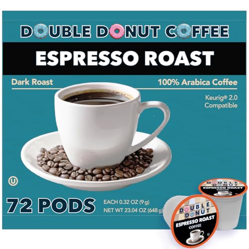 Double Donut Espresso Roast Coffee Pods