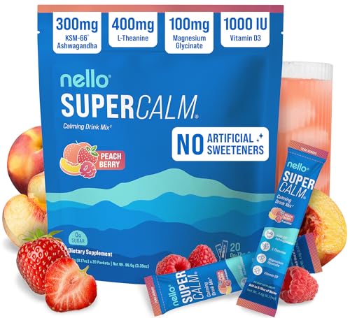 Nello Supercalm Drink Mix (Peach Berry)