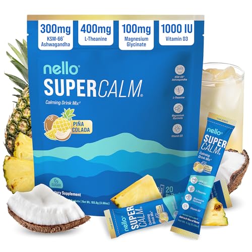 Nello Supercalm Drink Mix (Pina Colada)