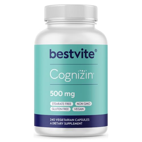 BESTVITE Cognizin Citicoline 500mg (240 Vegetarian)