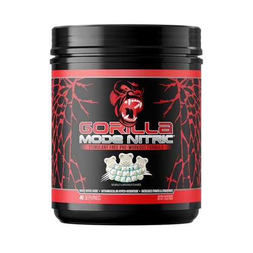Gorilla Mode Nitric (White Gummy Bear)