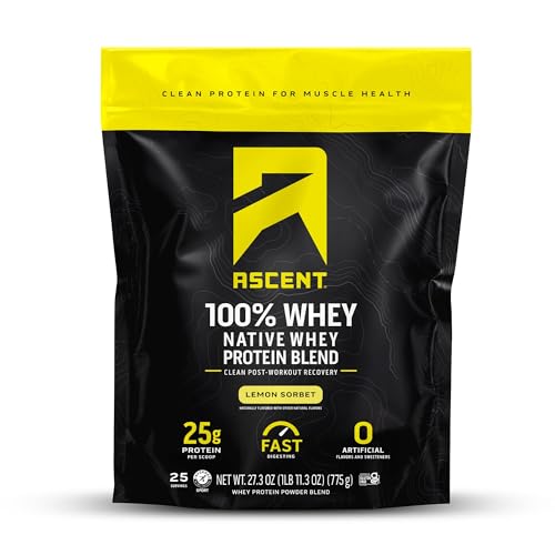 Ascent 100% Whey Protein (Lemon Sorbet)