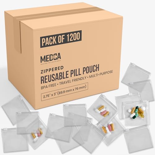 MEDca 1200 Zippered Pouches