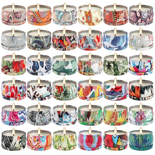 36-Pack Soy Candles