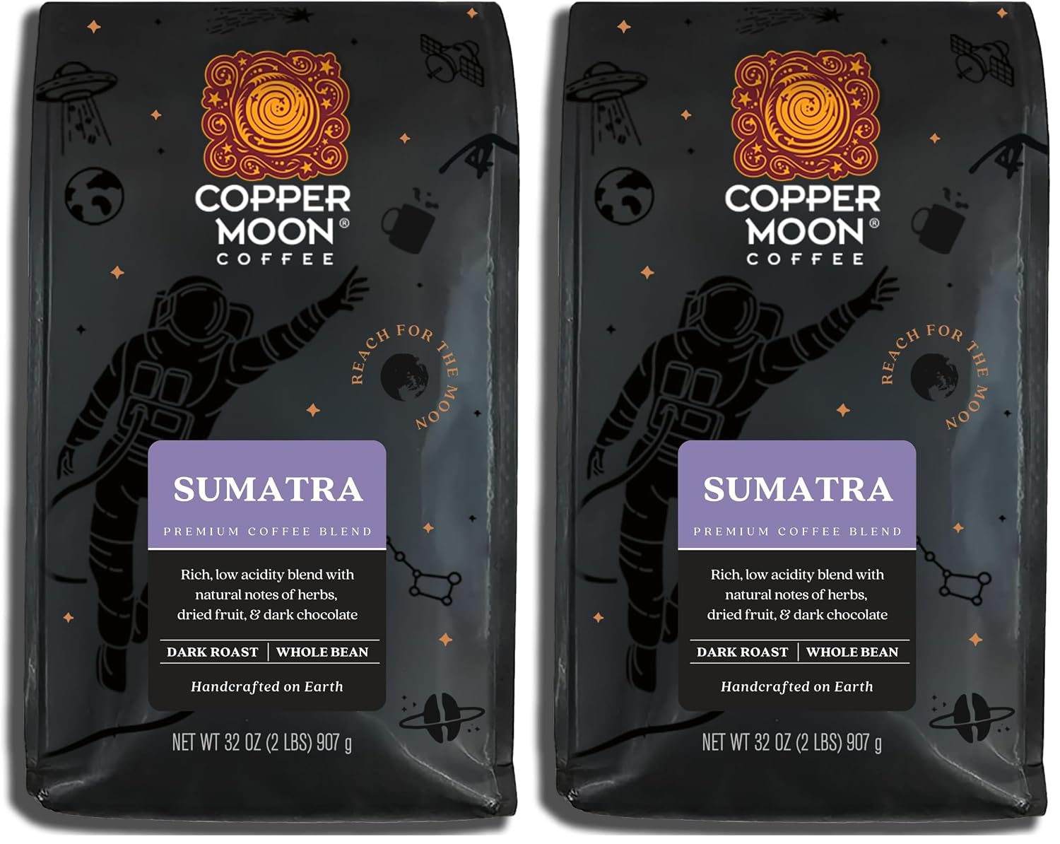 Copper Moon Sumatra Blend (2 lb, Pack of 2)