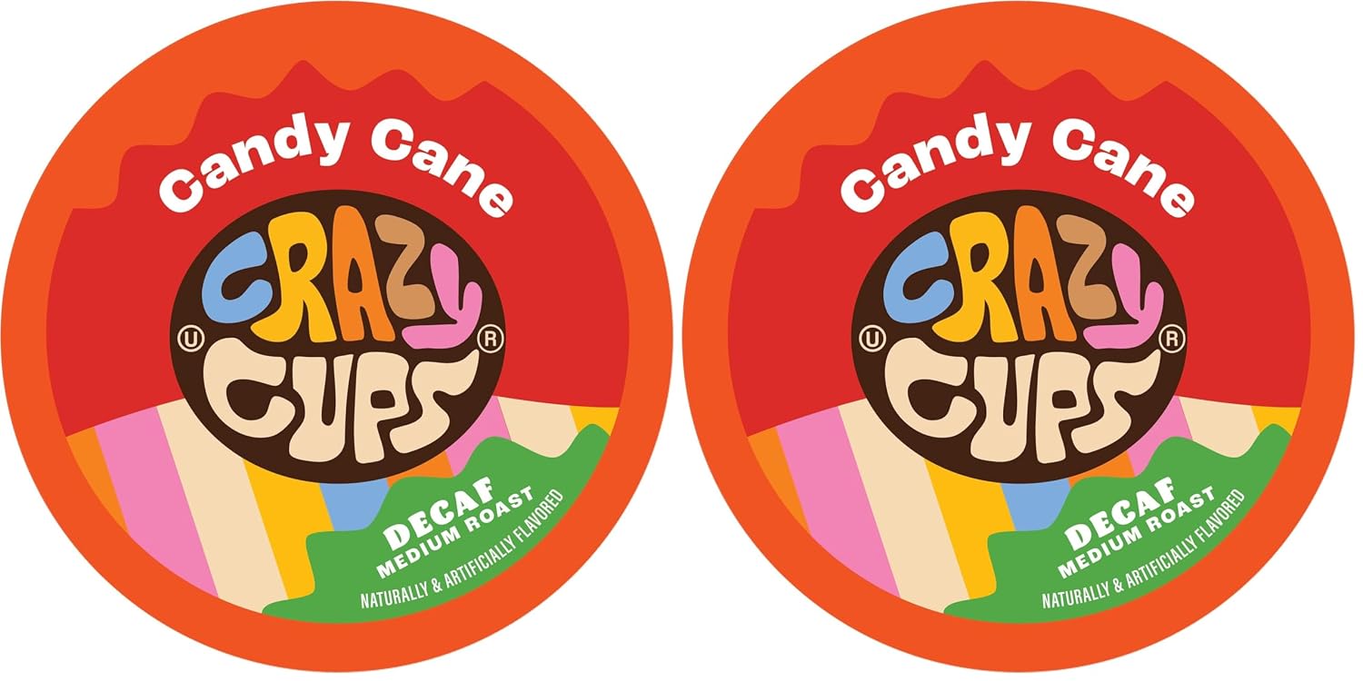 Crazy Cups Candy Cane Coffee Pods