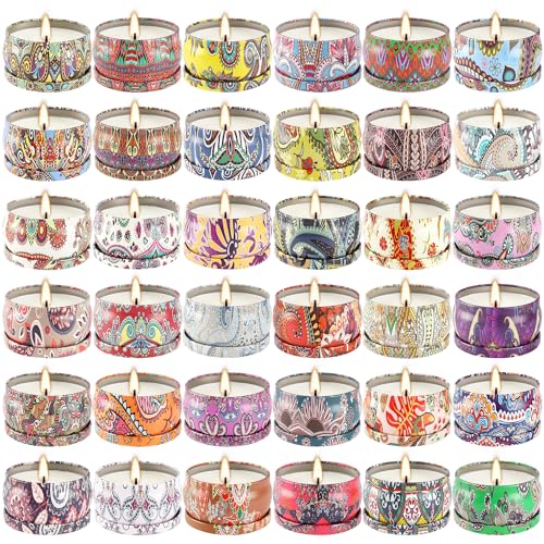 Scented Candle Gifts Set 36 Pack (CLTNIKET)