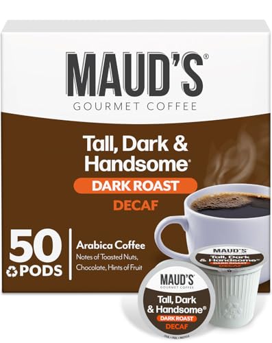 Maud's Decaf Dark Roast Coffee Pods, 50ct
