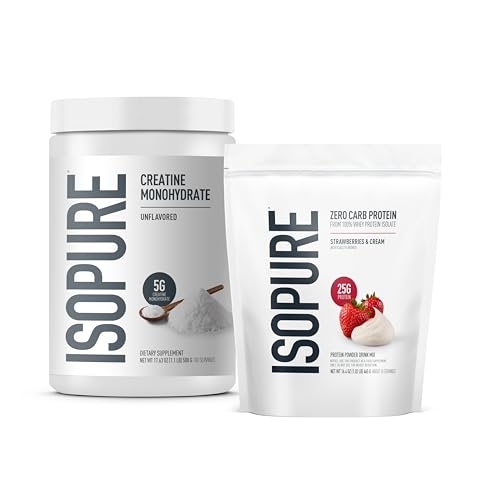 Isopure Protein + Creatine Bundle
