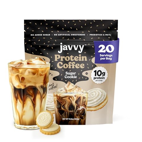 Sugar Cookie Protein Iced Coffee